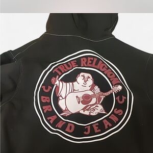 True Religion Black Hoodie with Graphic